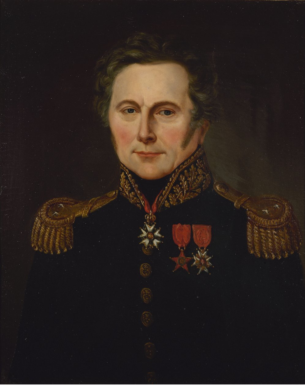 Portrait of General Louis Hugo (1777-1843) by anonymous 