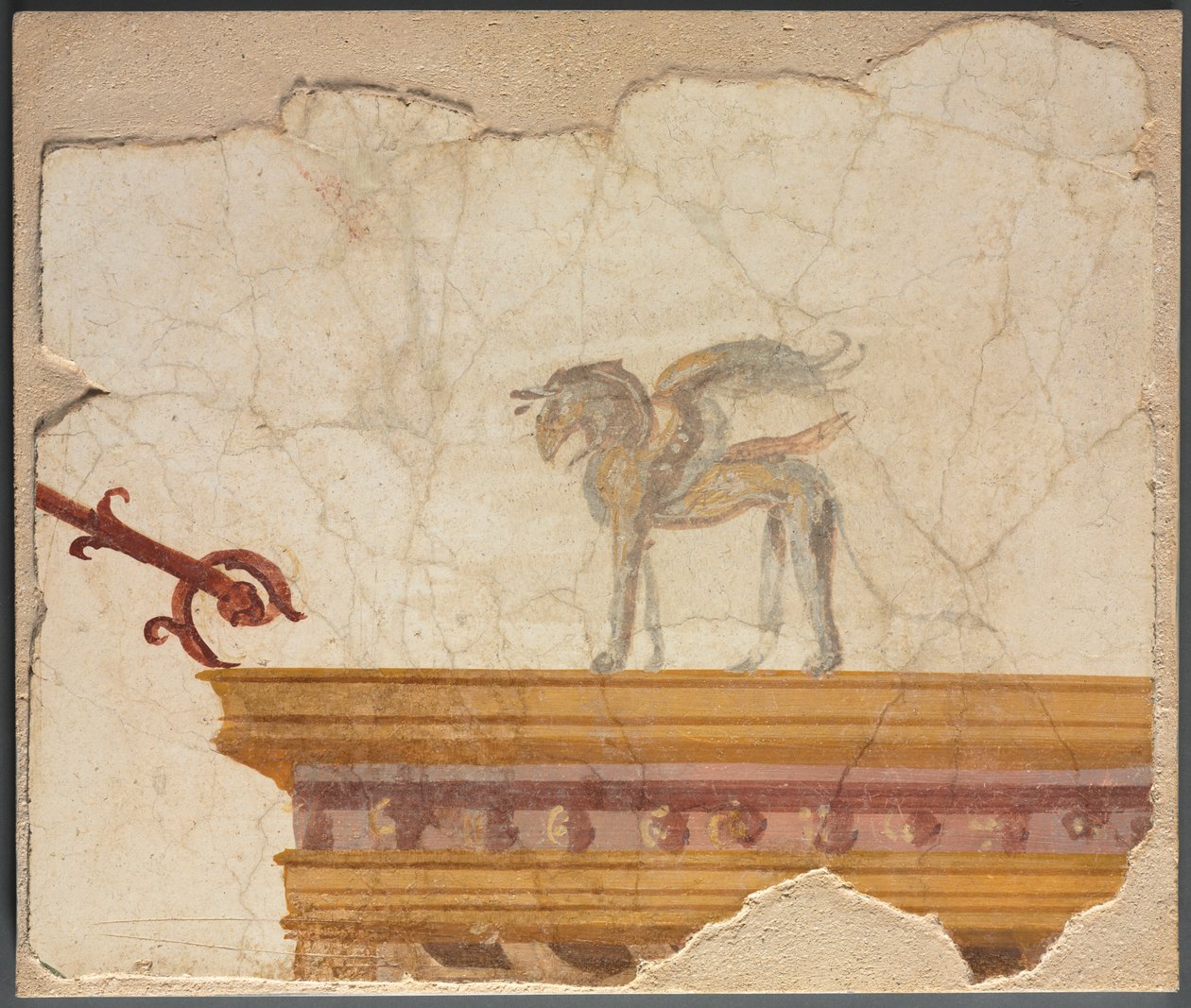 Griffin Atop Entablature by anonymous 