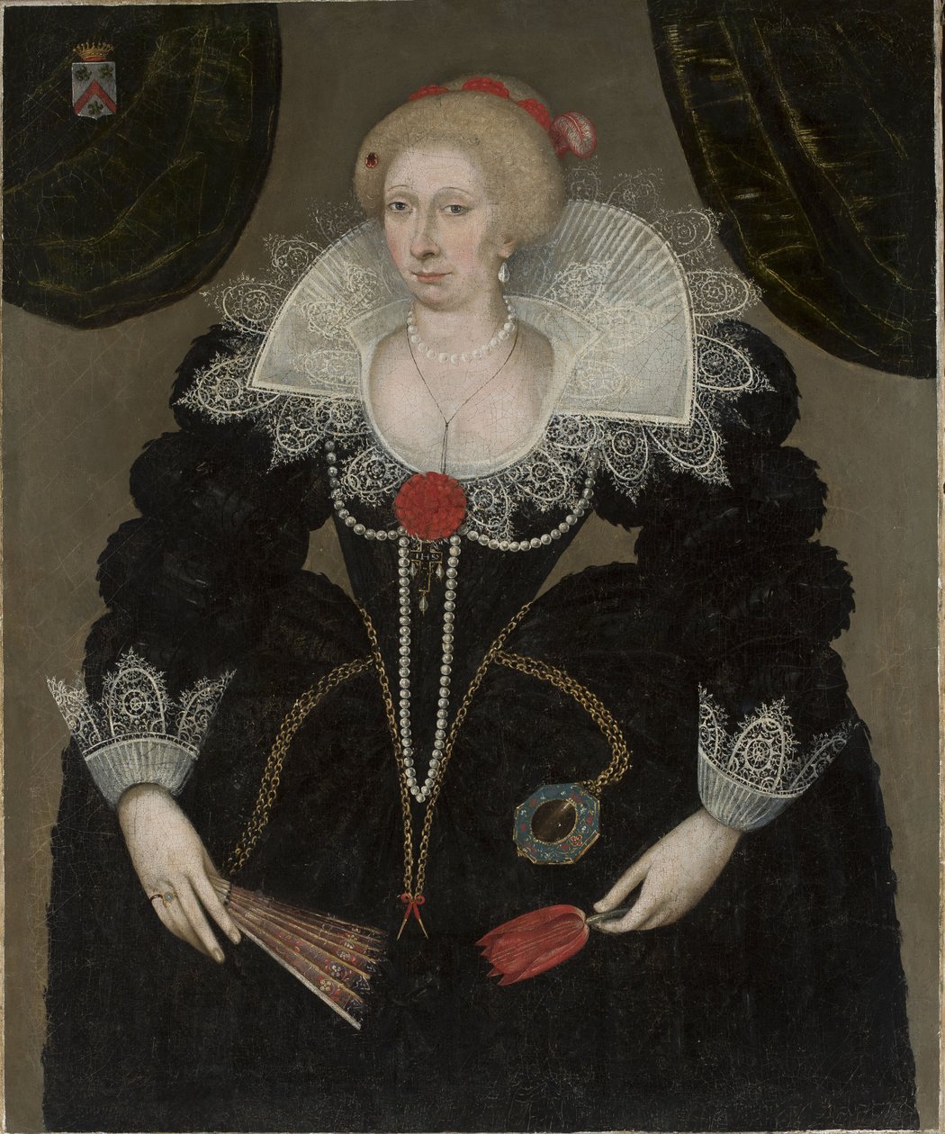 Portrait of Susanne le Royer de Brisollières by anonymous 