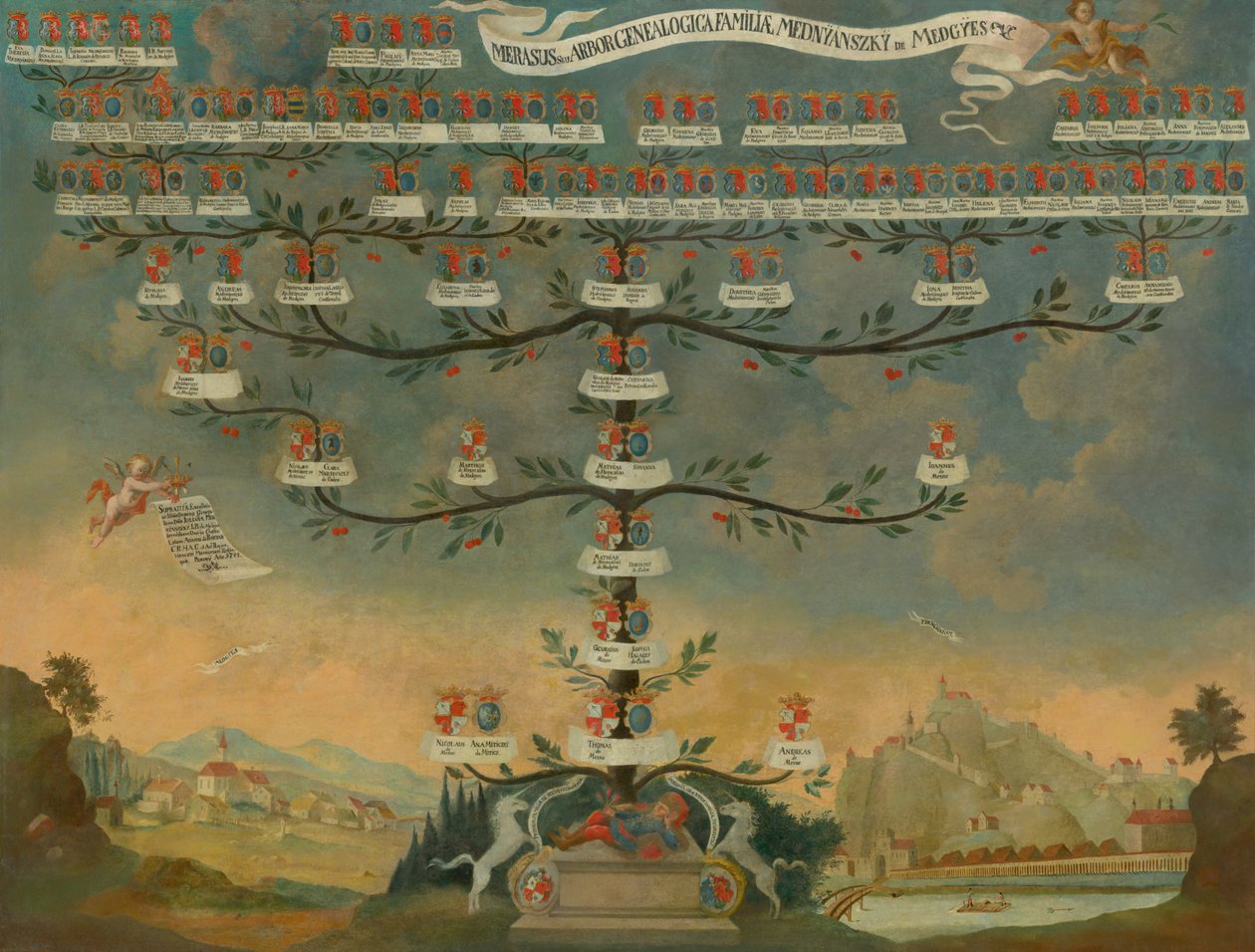 Mednyánszky Family Tree by anonymous 