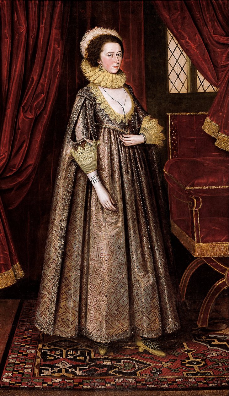 Magdalen Poultney, Later Lady Aston by Marcus Garret Gheeraerts the Younger