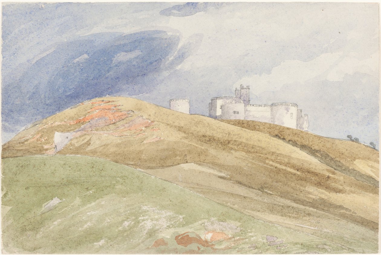 Castle on a Hill by attributed to James Bulwer