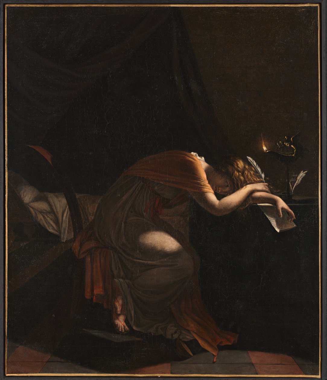 The Death of Sophonisba by attributed to Pierre Guérin