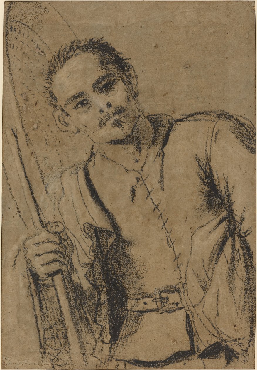 A Grain Merchant by called Guercino Giovanni Francesco Barbieri