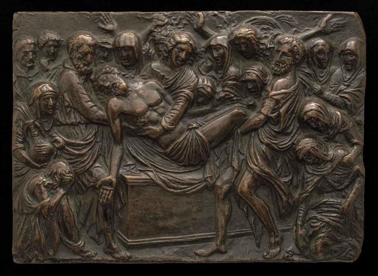 The Entombment of Christ by called Riccio Andrea Briosco