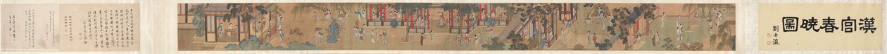 Palace Ladies by copy after Qiu Ying