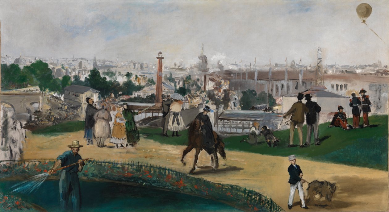 From the World Exhibition in Paris in 1867 by Édouard Manet