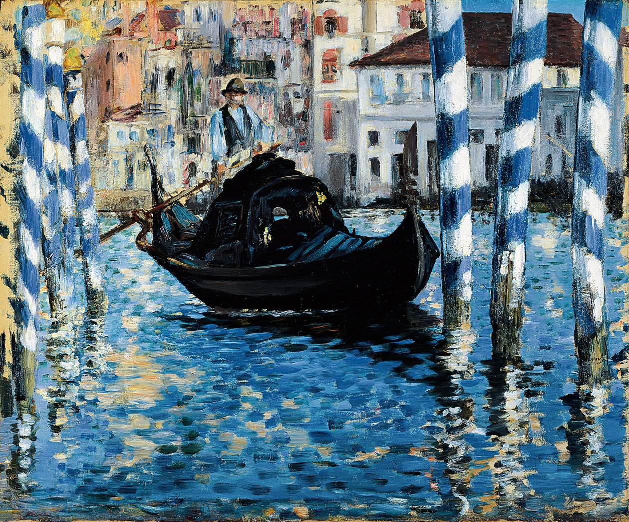 The Grand Canal in Venice by Édouard Manet