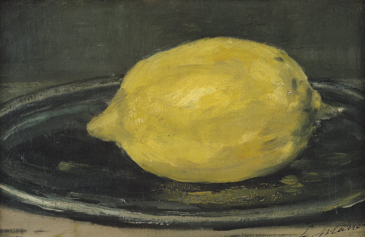 The Lemon by Édouard Manet