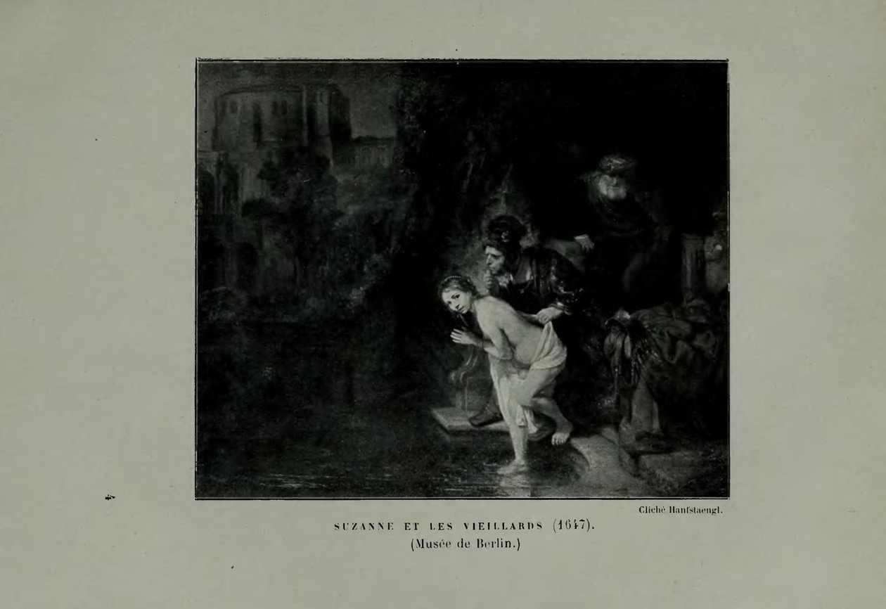 Susanna and the Elders by Émile Verhaeren Rembrandt