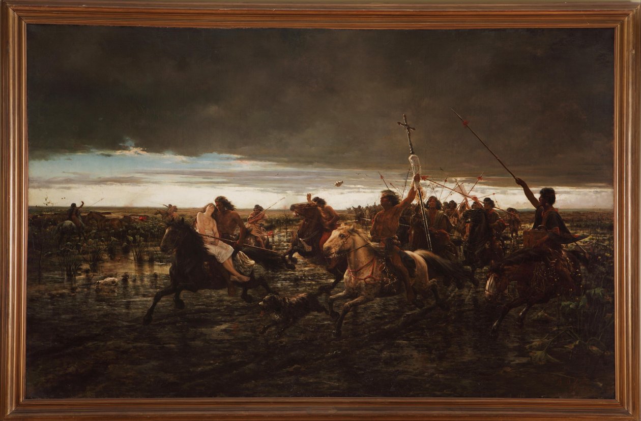 The Return of the Malón by Ángel DELLA Valle
