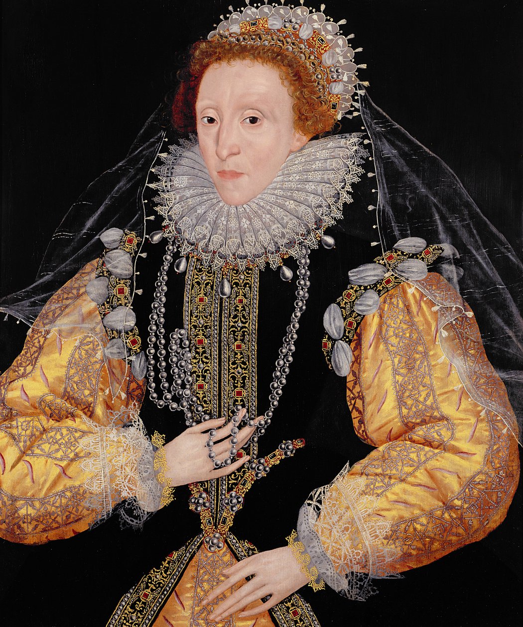 Portrait of Queen Elizabeth I by Federico Zuccari or Zuccaro