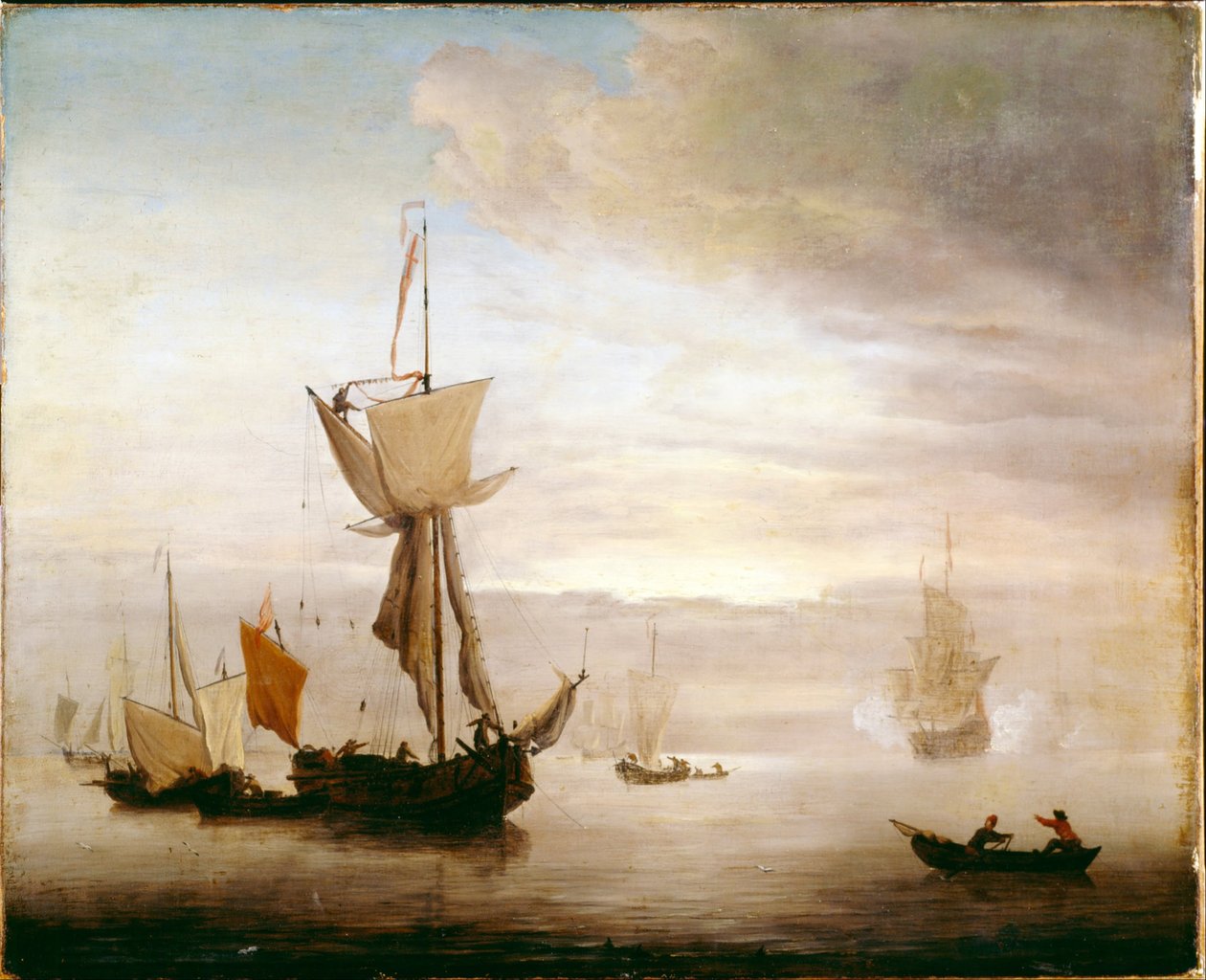 A Calm by studio of Peter Monamy