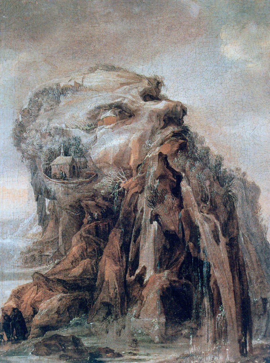 Anthropomorphic Landscape by the younger Joos de Momper