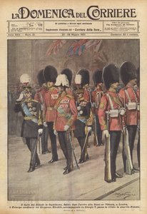 The son of the Mikado in England