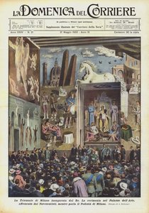 The Triennale of Milan Inaugurated by the King