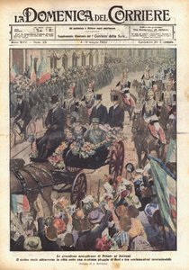 The Grand Welcome of Trieste to the Sovereigns