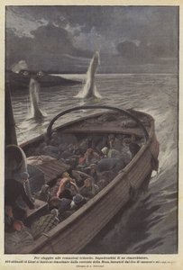 To escape German harassment