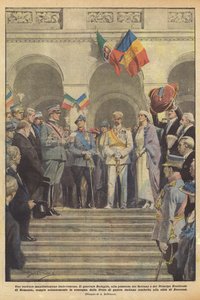 A cordial Italo-Romanian manifestation