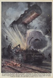 An Exploding Locomotive