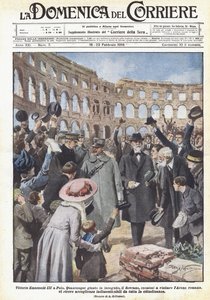 Vittorio Emanuele III in Pola