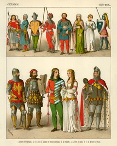 German Costume 1350-1400