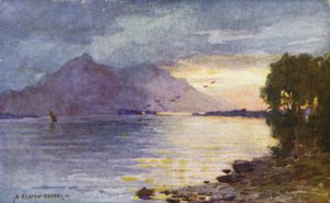 A Watery Sunset, Lough Leane, Killarney