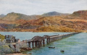 The Viaduct and Cader Idris, Barmouth