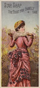 Lady Posing with Parasol
