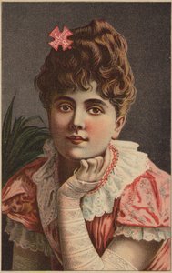 Lady in Pink Dress