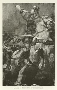 Roland at the Battle of Roncesvalles