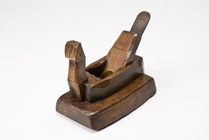 Compass moulding plane