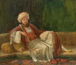 Western Gentleman in Oriental Costume