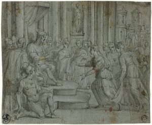 Solomon Receiving the Queen of Sheba