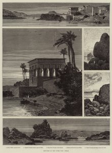 Sketches on the Upper Nile, Philae