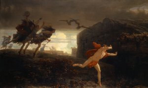 Pentheus Pursued by the Maenads
