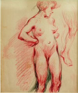 Standing Female Nude