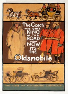 Advertisement for Oldsmobile