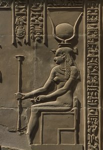 Relief of Hathor (detail)