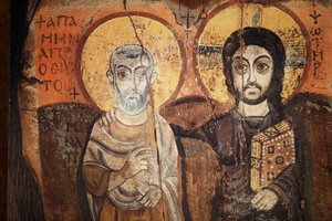 Jesus and Menas in a Sixth-Century Icon