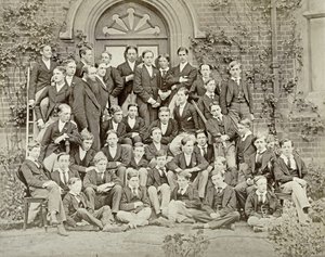 A House Photograph at Eton College, 1870s