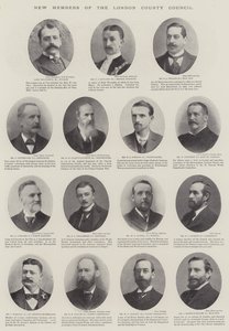 New Members of the London County Council