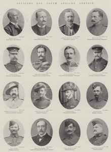 Officers for South African Service