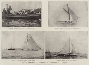 Some Snapshots during the Racing at Cowes