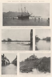 The Recent Storms and Tidal Waves