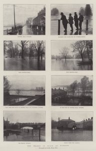 The Thames in Flood at Windsor
