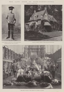 The Late Duke of Saxe-Coburg-Gotha