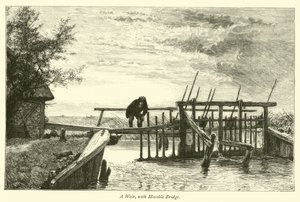 A Weir, with Movable Bridge