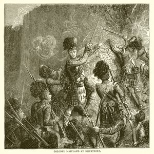 Colonel Matland at Bhurtpore