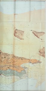 Geological Map of the Cutch Desert, 1870